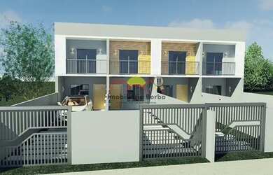 Imagem: A casa possui 2 Dormitórios, 2 Banheiros, 2 Vagas na garagem