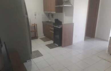 Imagem: O apartamento possui 1 Dormitório, 1 Banheiro, 1 Vaga na garagem