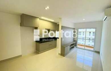 Imagem: O apartamento possui 1 Dormitório, 1 Banheiro, 1 Vaga na garagem