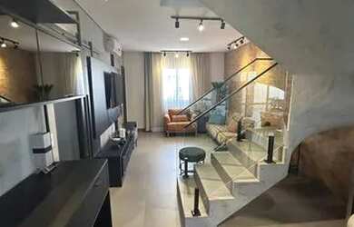 Imagem: A casa em condomínio possui 3 Dormitórios, 4 Banheiros, 2