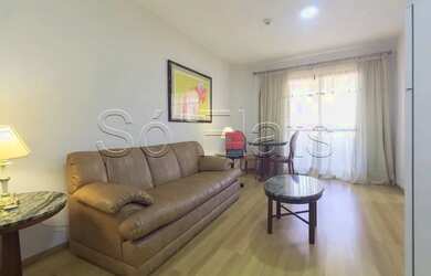 Imagem 2: Flat mobiliado com 1x dormitório totalmente mobiliado próximo do metrô Trianon Masp. Sem f