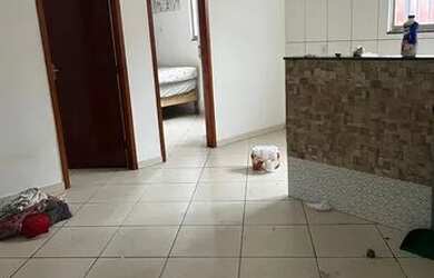 Imagem: O apartamento possui 2 Dormitórios e 1 Banheiro e está localizado