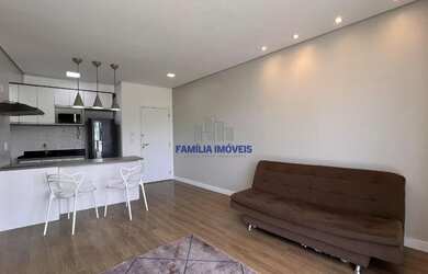 Imagem 3: Apartamento para alugar um quarto vista mar Pompéia Santos SP