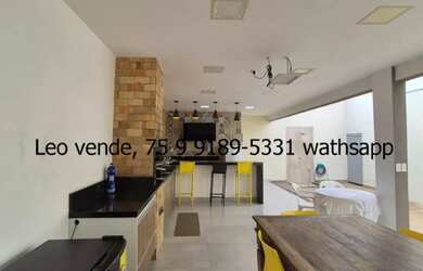 Imagem: A casa em condomínio possui 3 Dormitórios, 2 Banheiros, 2