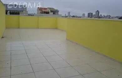 Imagem: O apartamento na cobertura possui 2 Dormitórios, 1 Banheiro