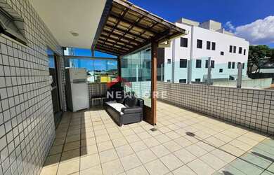 Imagem: O apartamento na cobertura possui 4 Dormitórios, 4 Banheiros