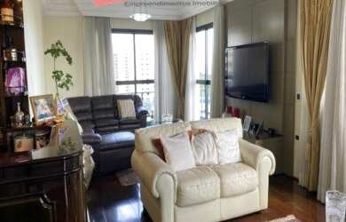 Imagem: O apartamento possui 4 Dormitórios, 3 Banheiros, 4 Vagas na