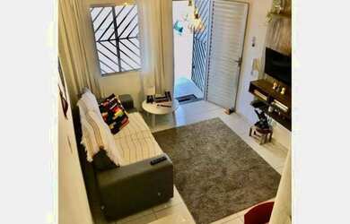 Imagem: A casa possui 2 Dormitórios, 1 Banheiro e 57m² de Área e