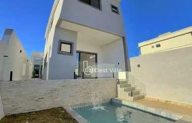 Imagem: A casa em condomínio possui 3 Dormitórios, 3 Banheiros, 2