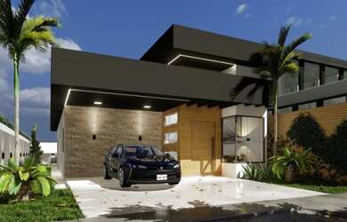 Imagem: A casa em condomínio possui 3 Dormitórios, 3 Banheiros, 2