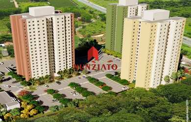 Imagem: O apartamento possui 3 Dormitórios, 1 Banheiro, 1 Vaga na garagem