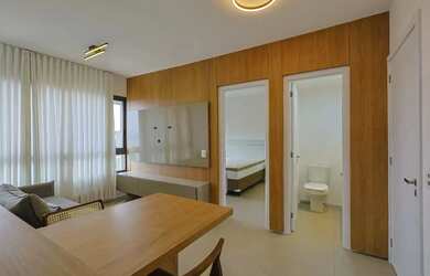 Imagem 5: APARTAMENTO MOBILIADO PARA LOCAÇÃO 01 QUARTO SUITE E 01 VAGA COM LAZER...