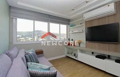 Imagem: O apartamento possui 2 Dormitórios, 2 Banheiros, 2 Vagas na