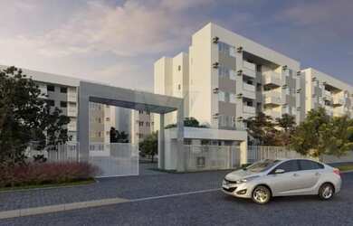 Imagem: O apartamento possui 2 Dormitórios, 1 Banheiro, 1 Vaga na garagem