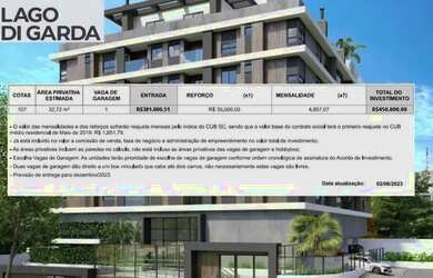 Imagem: O apartamento possui 1 Dormitório, 1 Banheiro, 1 Vaga na garagem