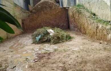 Imagem: O terreno está localizado em Parque São Vicente, São Vicente