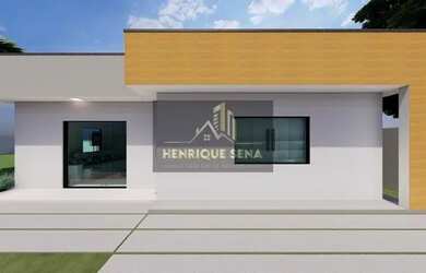 Imagem: A casa em condomínio possui 3 Dormitórios, 1 Banheiro, 2 Vagas