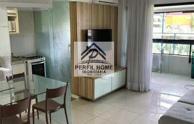 Imagem: O apartamento possui 1 Dormitório, 1 Banheiro, 1 Vaga na garagem