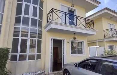 Imagem: A casa em condomínio possui 4 Dormitórios, 3 Banheiros, 3