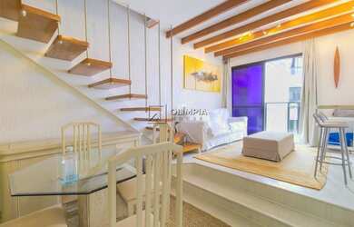 Imagem: O apartamento na cobertura possui 2 Dormitórios, 3 Banheiros