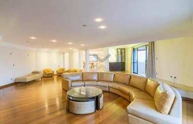 Imagem: O apartamento possui 5 Dormitórios, 5 Banheiros, 4 Vagas na