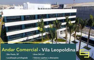 Imagem 1: Laje corporativa para locação na Vila Leopoldina com 20 vagas