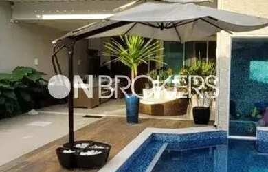 Imagem: A casa em condomínio possui 5 Dormitórios, 5 Banheiros, 3