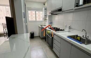 Imagem: O apartamento possui 2 Dormitórios, 2 Banheiros, 2 Vagas na