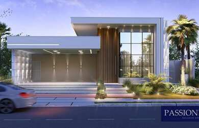 Imagem: A casa possui 4 Dormitórios, 5 Banheiros, 5 Vagas na garagem