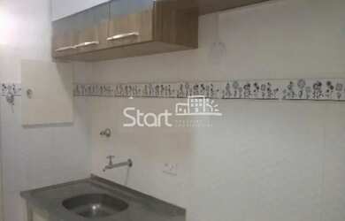 Imagem: O apartamento possui 1 Dormitório, 1 Banheiro, 40m² de Área