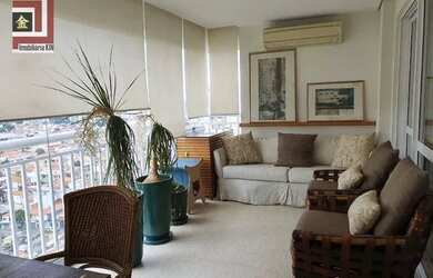 Imagem 2: Apartamento Mobiliado Varanda Gourmet com 128m² 2 vagas