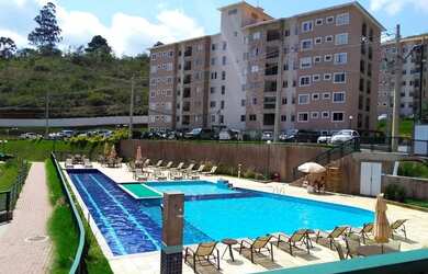 Imagem: O apartamento possui 2 Dormitórios, 2 Banheiros, 2 Vagas na