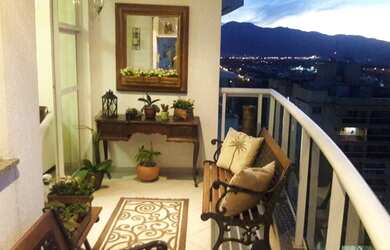 Imagem: O apartamento na cobertura possui 3 Dormitórios, 3 Banheiros