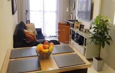 Imagem: O studio possui 1 Dormitório, 1 Banheiro, 1 Vaga na garagem