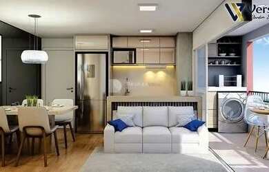 Imagem: O apartamento possui 2 Dormitórios, 2 Banheiros, 1 Vaga na