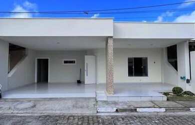 Imagem: A casa em condomínio e possui 3 Dormitórios, Suítes, 1 Banheiro