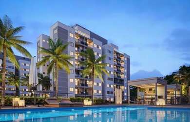 Imagem: O apartamento possui 3 Dormitórios, 2 Banheiros, 1 Vaga na