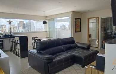 Imagem: O apartamento na cobertura possui 4 Dormitórios, 3 Banheiros