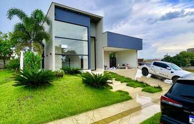 Imagem: A casa em condomínio possui 3 Dormitórios, 5 Banheiros, 4