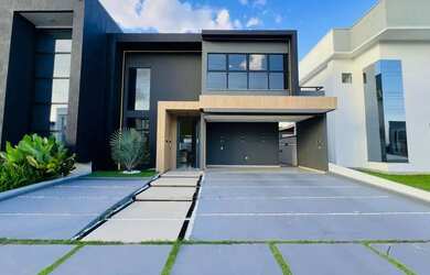 Imagem: A casa em condomínio possui 3 Dormitórios, 4 Banheiros, 4