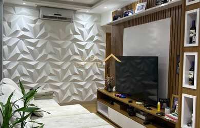 Imagem: O apartamento possui 2 Dormitórios, 2 Banheiros, 2 Vagas na