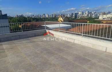 Imagem: O apartamento na cobertura possui 3 Dormitórios, 3 Banheiros