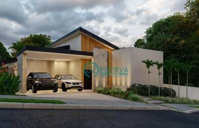 Imagem: A casa em condomínio possui 4 Dormitórios, 4 Banheiros, 4