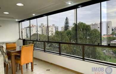 Imagem: O apartamento na cobertura possui 3 Dormitórios, 3 Banheiros