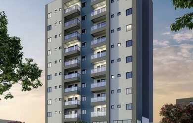 Imagem: O apartamento possui 1 Dormitório, 1 Banheiro, 1 Vaga na garagem