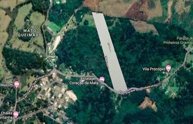 Imagem: O terreno possui 78.734m² de Área e está localizado em Gramado