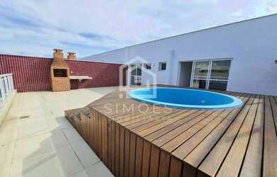 Imagem: O apartamento na cobertura possui 4 Dormitórios, 3 Banheiros