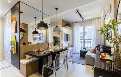 Imagem: O apartamento à venda possui 1 Dormitório, 1 Banheiro e 27m²