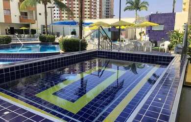 Imagem: O apartamento possui 1 Dormitório, 1 Banheiro, 1 Vaga na garagem