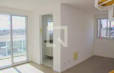 Imagem: O apartamento na cobertura possui 2 Dormitórios, 2 Banheiros